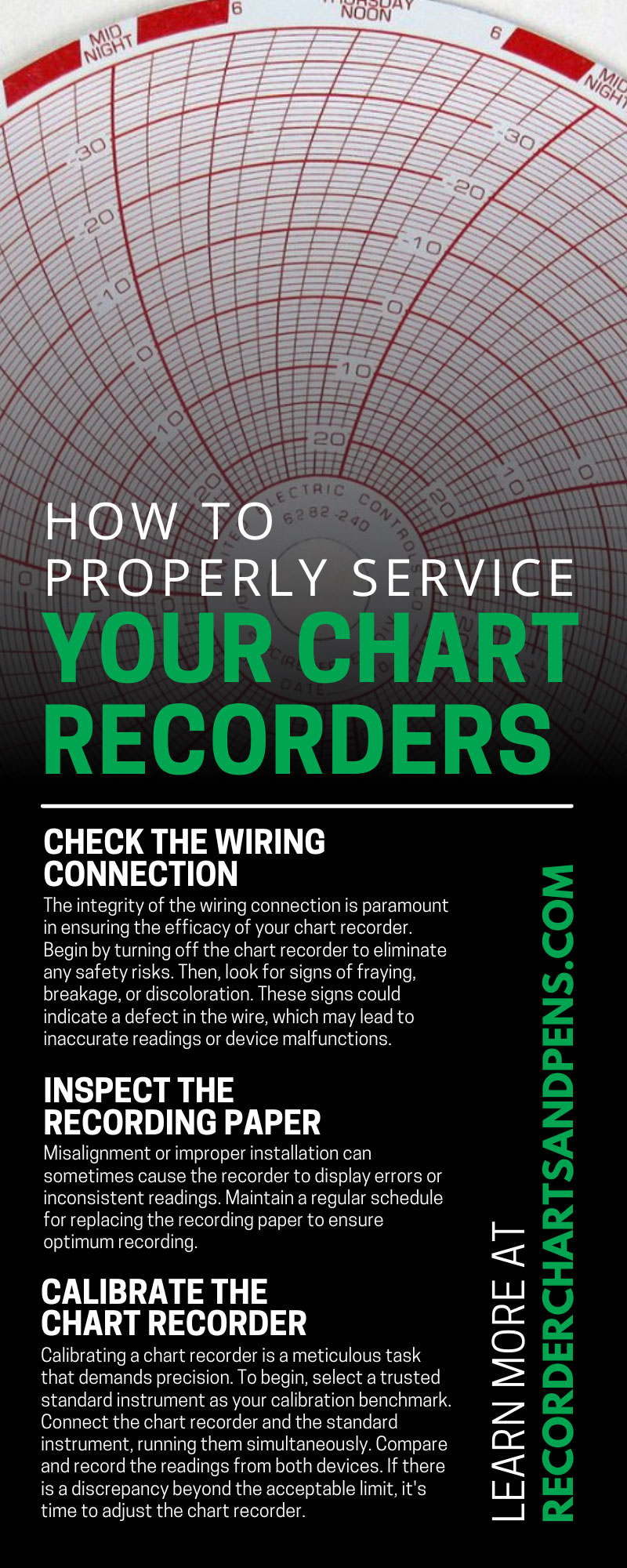 How To Properly Service Your Chart Recorders